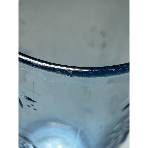 Set of (2) Anchor Hocking SAVANNAH Blue 18 oz Iced Tea Cooler Glasses 5 7/8" - Picture 14 of 16